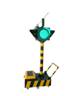 新城镇太阳能移动信号灯