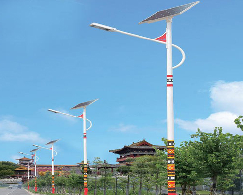 新城镇民族特色路灯